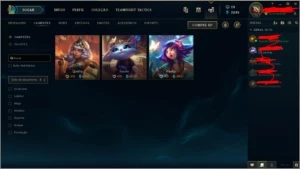 Super promoção conta LOL - League of Legends