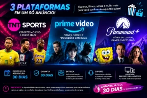 Tnt Sports + Prime Video + Paramount+