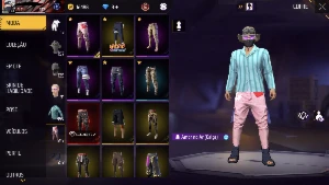 Conta Free fire gemada