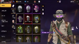 Conta Free fire gemada