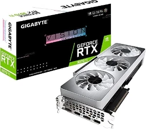Gigabyte Vision RTX 3070 TI - OC - 8GB - Produtos Físicos