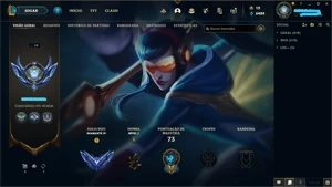 CONTA DIAMANTE 4 - League of Legends LOL