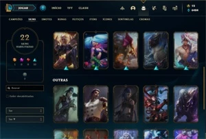 CONTA DIAMANTE 4 - League of Legends LOL