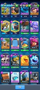 Conta nível 44 - Clash Royale