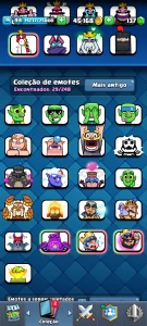 Conta nível 44 - Clash Royale