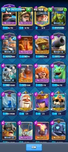 Conta nível 44 - Clash Royale