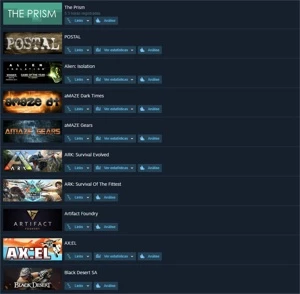 STEAM LEVEL 26, 52 JOGOS, ARK , LITTLE NIGHTMARES, ALIEN