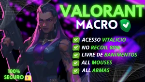 MACRO VALORANT - TODOS OS MOUSES (VITALICIO)