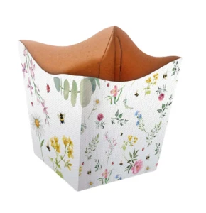 Cachepot G - Mix de Flores - Pacote com 10 - Artesanato e Personalizados