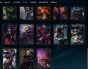 Conta D4 League of legends LOL