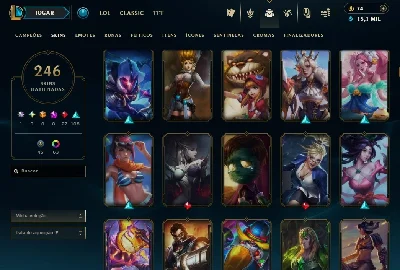 Conta League Of Legends Lol Muito Antiga Ahrilenda Ascendida
