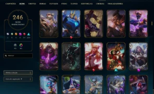 Conta League Of Legends Lol Muito Antiga Ahrilenda Ascendida