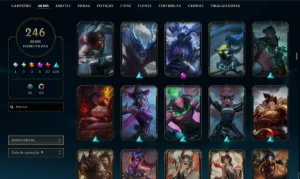 Conta League Of Legends Lol Muito Antiga Ahrilenda Ascendida