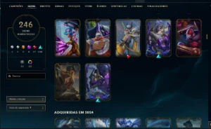 Conta League Of Legends Lol Muito Antiga Ahrilenda Ascendida