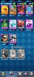 Conta De Clash Topzera [Troféus: 9500] [12 Evos] [Nivel 43] - Clash Royale