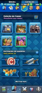 Conta De Clash Topzera [Troféus: 9500] [12 Evos] [Nivel 43] - Clash Royale