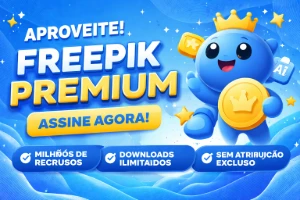 Freepik Premium (Promoção Ate Domingo 15/03/2026 1 Mês) - Assinaturas e Premium