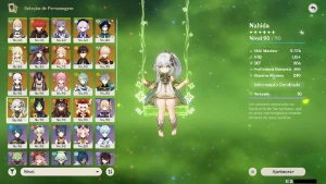 Conta Genshin AR 59 - 18 Personagens 5* e muito mais! - Genshin Impact