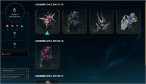 Unico dono desde de 2015 D4 92 skins + acc valorant com skin - League of Legends LOL