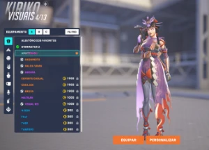 Conta Overwatch 2 com skins - Blizzard