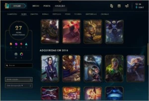 Conta League Of Legends LOL