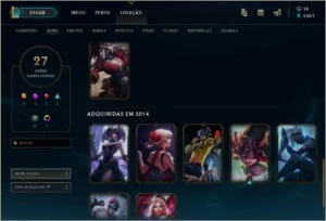 Conta League Of Legends LOL