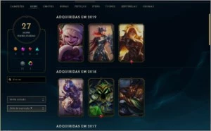 Conta League Of Legends LOL