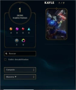 Conta de league of legends- 21 campeões 1 skins unranked LOL