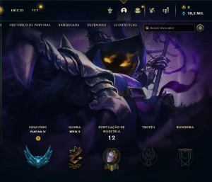 Conta Platina 4 - 28K De EA - League of Legends LOL