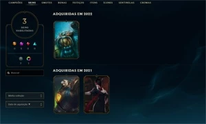 CONTA D4 POUCOS GAMES MUITO PDL UPADA A MÃO MUITO BOA - League of Legends LOL