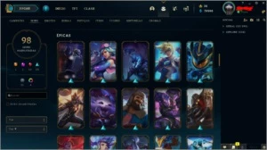CONTA LEAGUE OF LEGENDS 80K DE EA LOL
