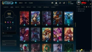 CONTA LEAGUE OF LEGENDS 80K DE EA LOL