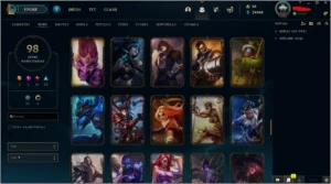 CONTA LEAGUE OF LEGENDS 80K DE EA LOL