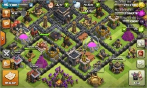 Clash of Clans CV9 tropa bem upada