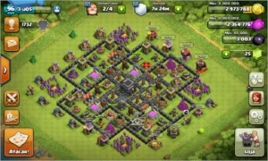 Clash of Clans CV9 tropa bem upada