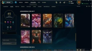 Conta Gold 3 - Desde Season 5 - League of Legends LOL