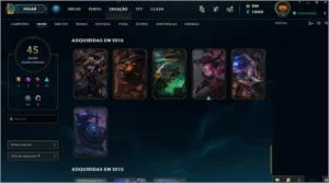Conta Gold 3 - Desde Season 5 - League of Legends LOL
