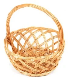 Cesta Laranjeira Redonda - P, M ou G - Artesanato e Personalizados