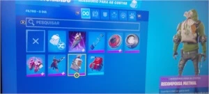 Conta Fortnite! Com 1.800 v-bucks