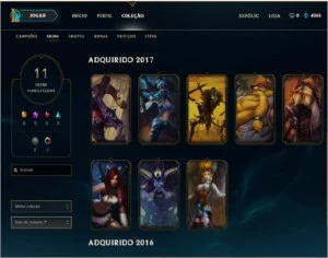 CONTA UNRANKED,LEVEL 34 - League of Legends LOL