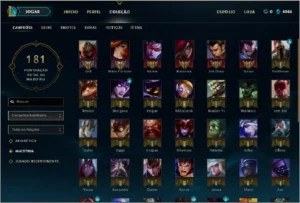CONTA UNRANKED,LEVEL 34 - League of Legends LOL