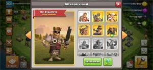 CV14 SEMI FULL TH14 21 SKINS HERÓIS DADOS DE CRIAÇÃO - Clash of Clans