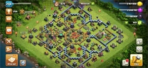 CV14 SEMI FULL TH14 21 SKINS HERÓIS DADOS DE CRIAÇÃO - Clash of Clans