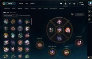 conta league of legends LOL