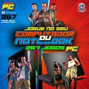 Pack 267 Jogos De PC - A Biblioteca Gamer Completa