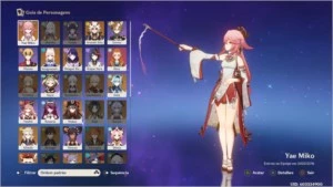 Conta AR57 muitos 5 estrelas - Genshin Impact