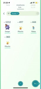 Conta Nv 40 Instinct Com Lendários - Pokemon GO