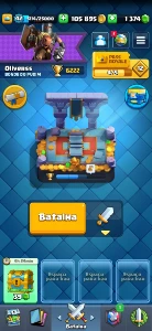 6k500 troféus, 14 cartas nv máximo - Clash Royale