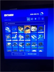 Conta fortnite com salve o mundo e skins antigas