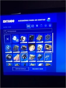 Conta fortnite com salve o mundo e skins antigas